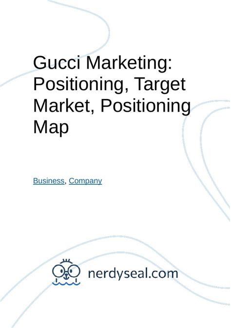 gucci target market 2020|Gucci brand positioning map.